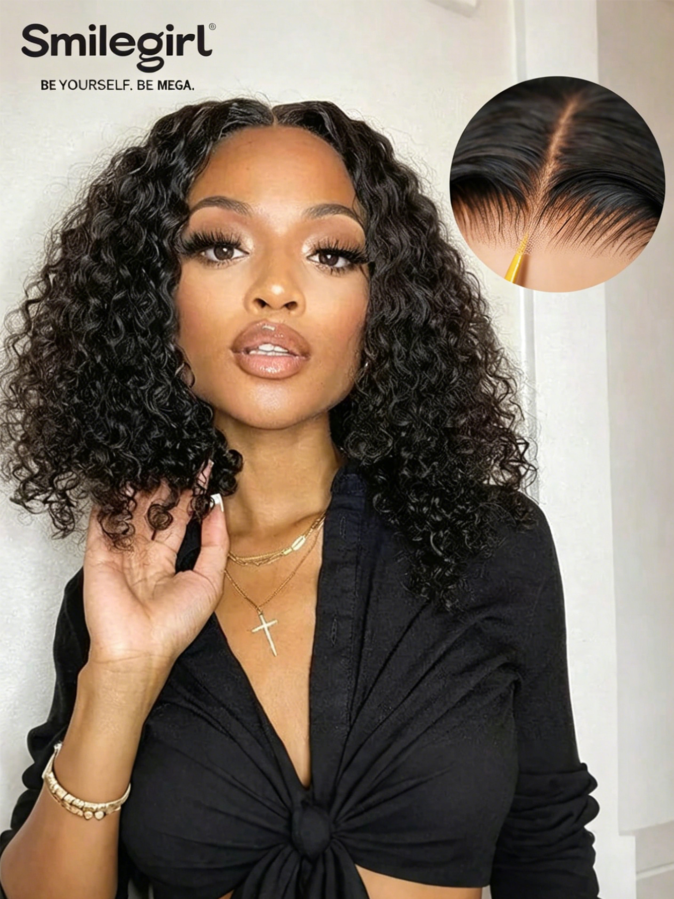 Luxury Lifestyle Dark - Smilegirl Glueless Wigs Human Hair Short