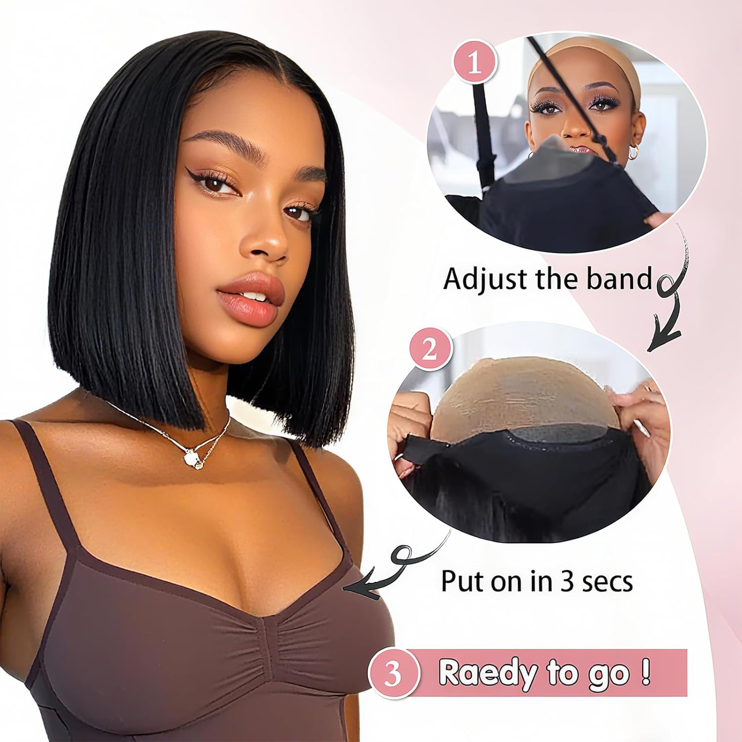 Smilegirl 5x5 HD Lace Short Bo - مراجعة Luxury Lifestyle Travel وسعره